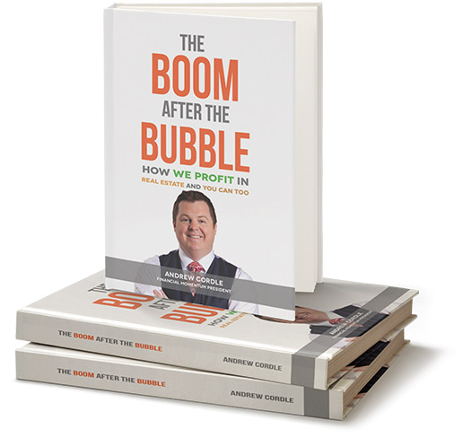 Andrew Cordle Books Boom After the Bubble